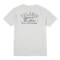 Pelagic Gear Up premium triblend tee, light grey – front