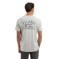 Pelagic Gear Up premium triblend tee, light grey – lifestyle