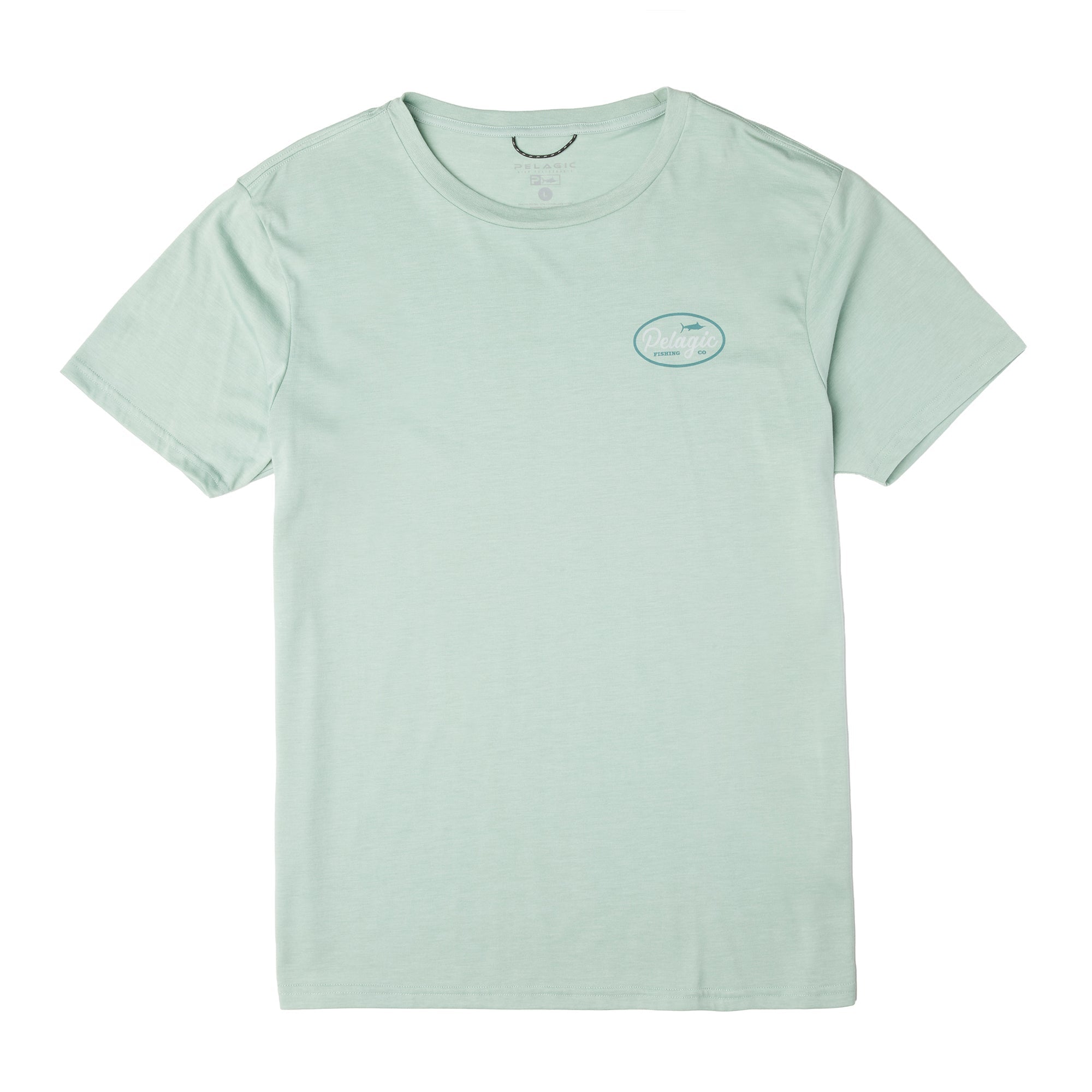 Prem Triblend - Circled - Heather Sage — lifestyle view