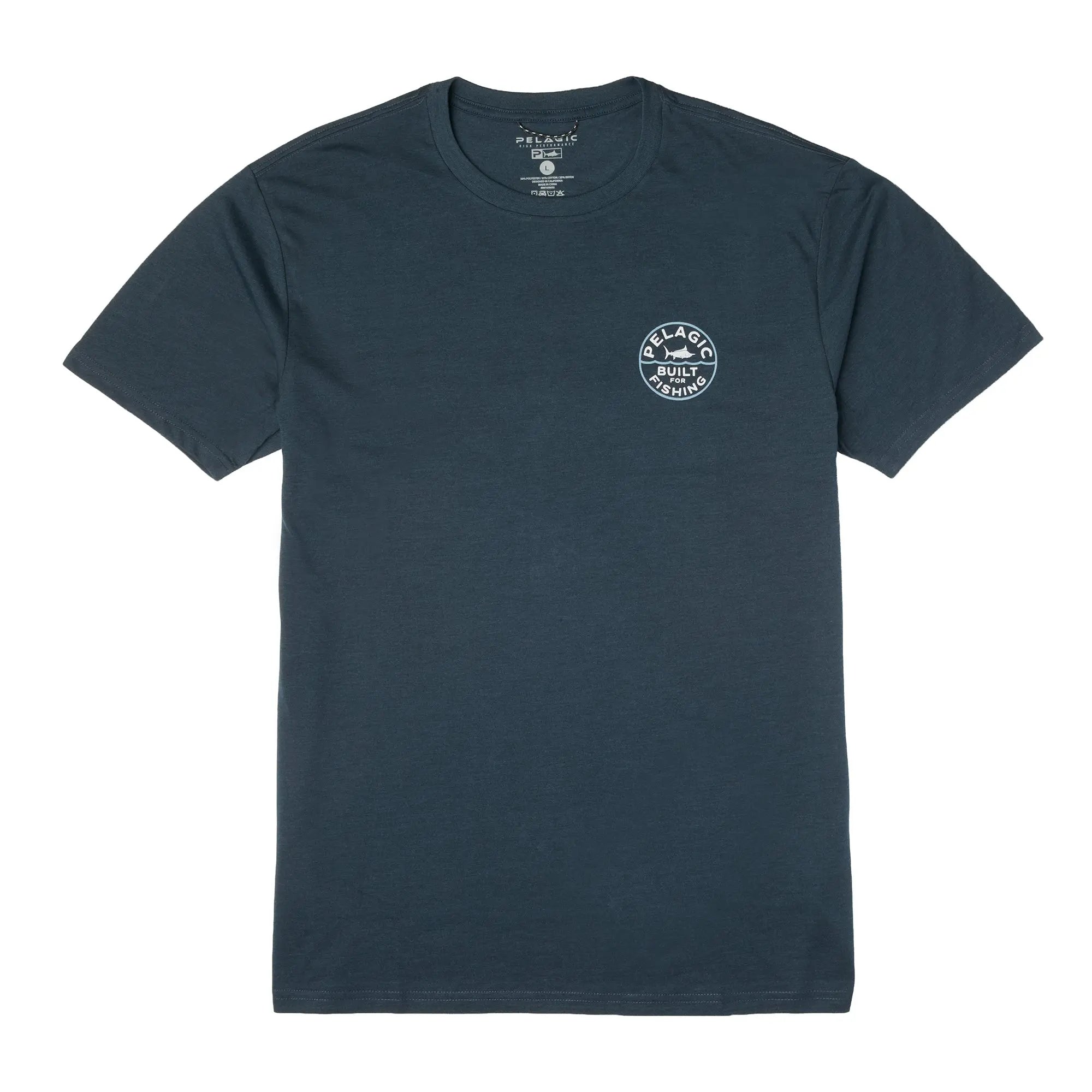 Pelagic Prem Triblend - Built - HEATHER NAVY (4)