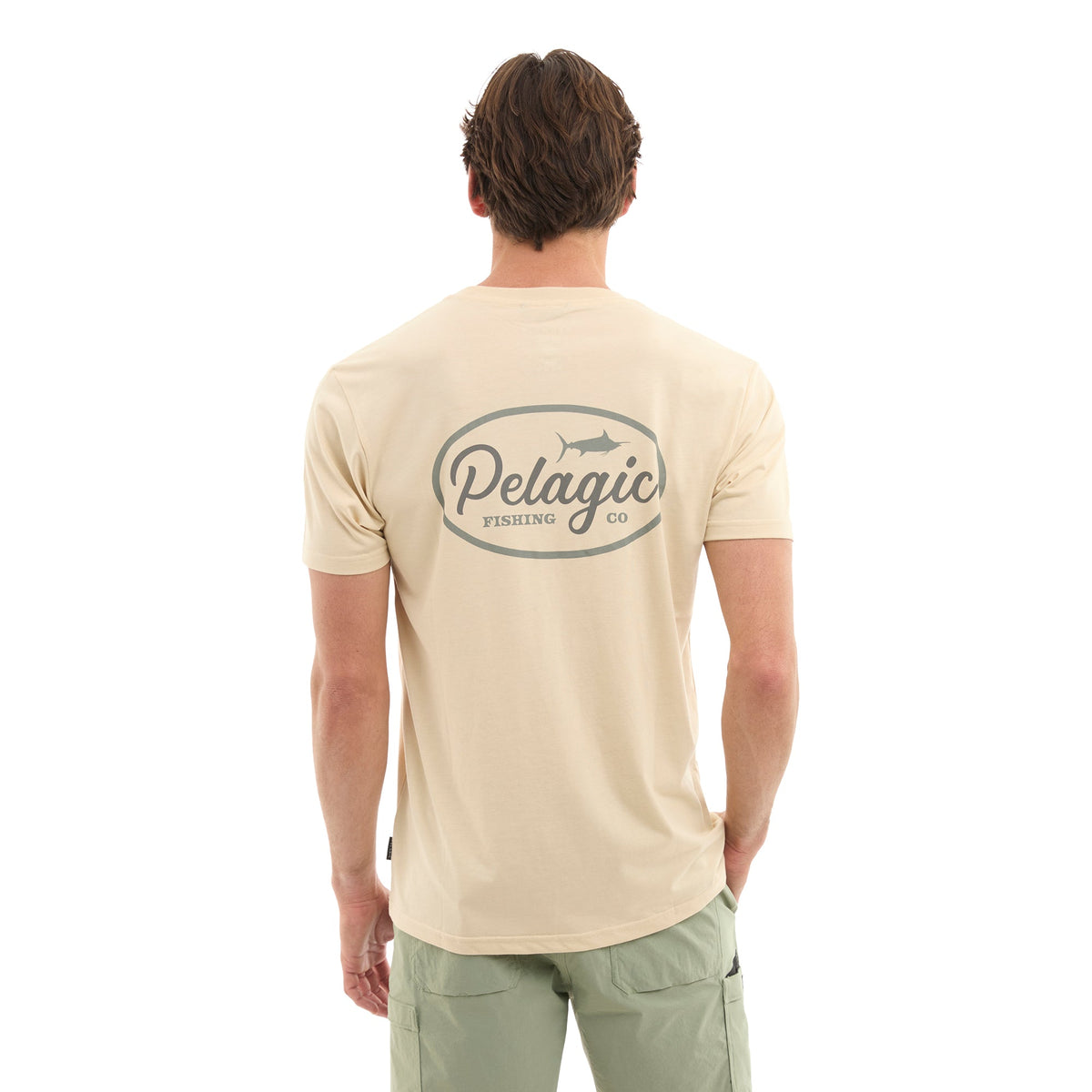 Pelagic Prem Triblend Pkt - Circled - HEATHER SAND (3)
