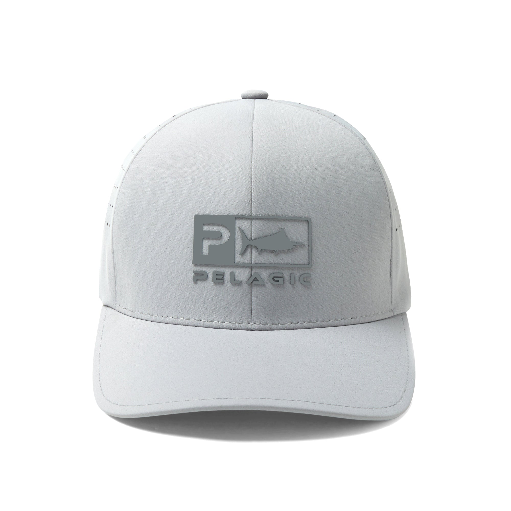 Pelagic Delta Flexfit - Icon - LIGHT GREY (2)