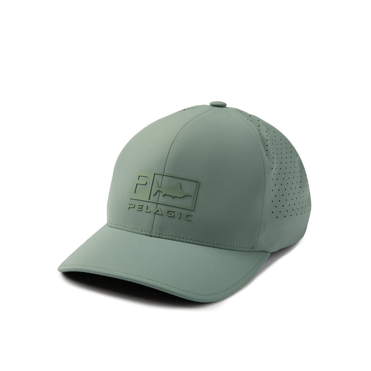 Pelagic Delta Flexfit - Icon - MANGROVE (1)