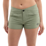 Pelagic Womens Moana Hybrid Short - MANGROVE (1)