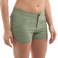 Pelagic Womens Moana Hybrid Short - MANGROVE (5)