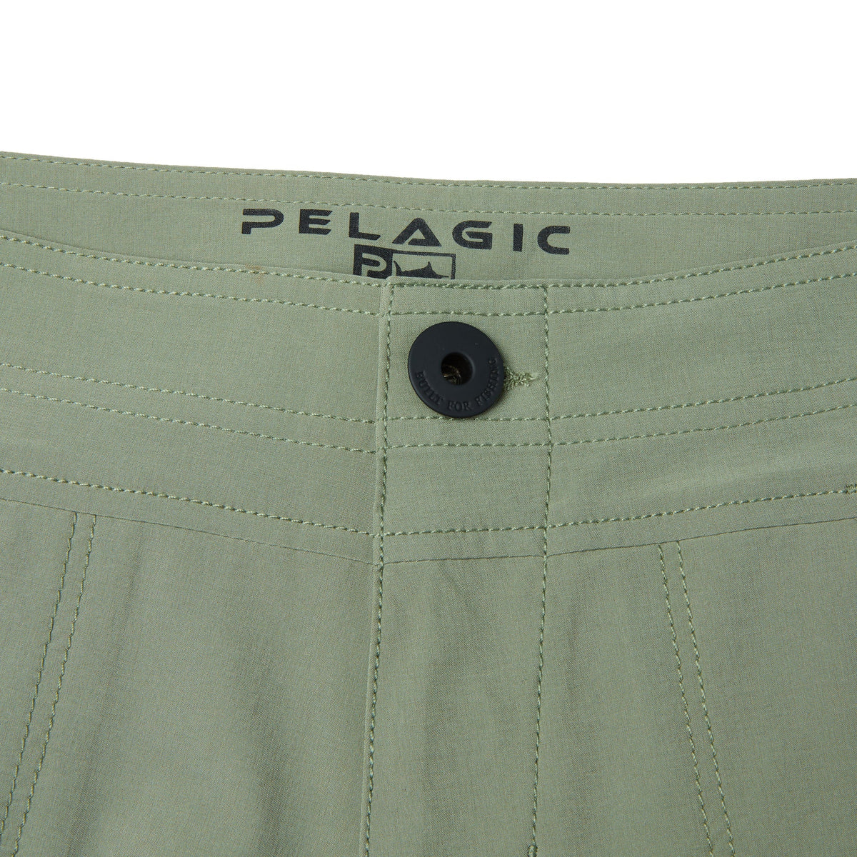 Pelagic Womens Moana Hybrid Short - MANGROVE (3)