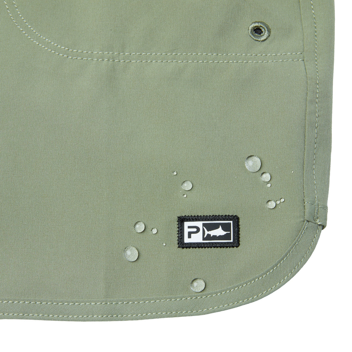 Pelagic Womens Moana Hybrid Short - MANGROVE (8)