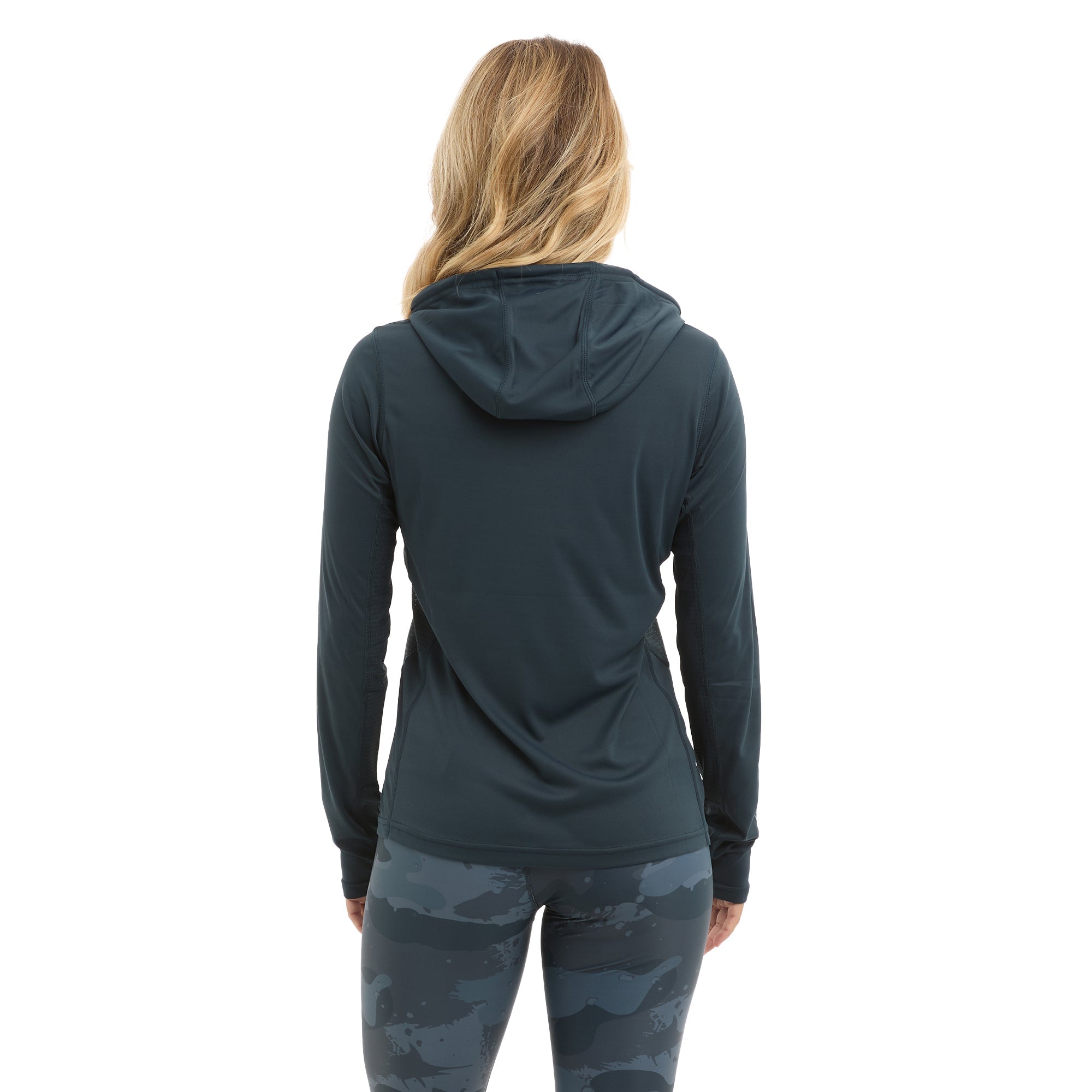 Womens VaporTek Hooded, dark navy