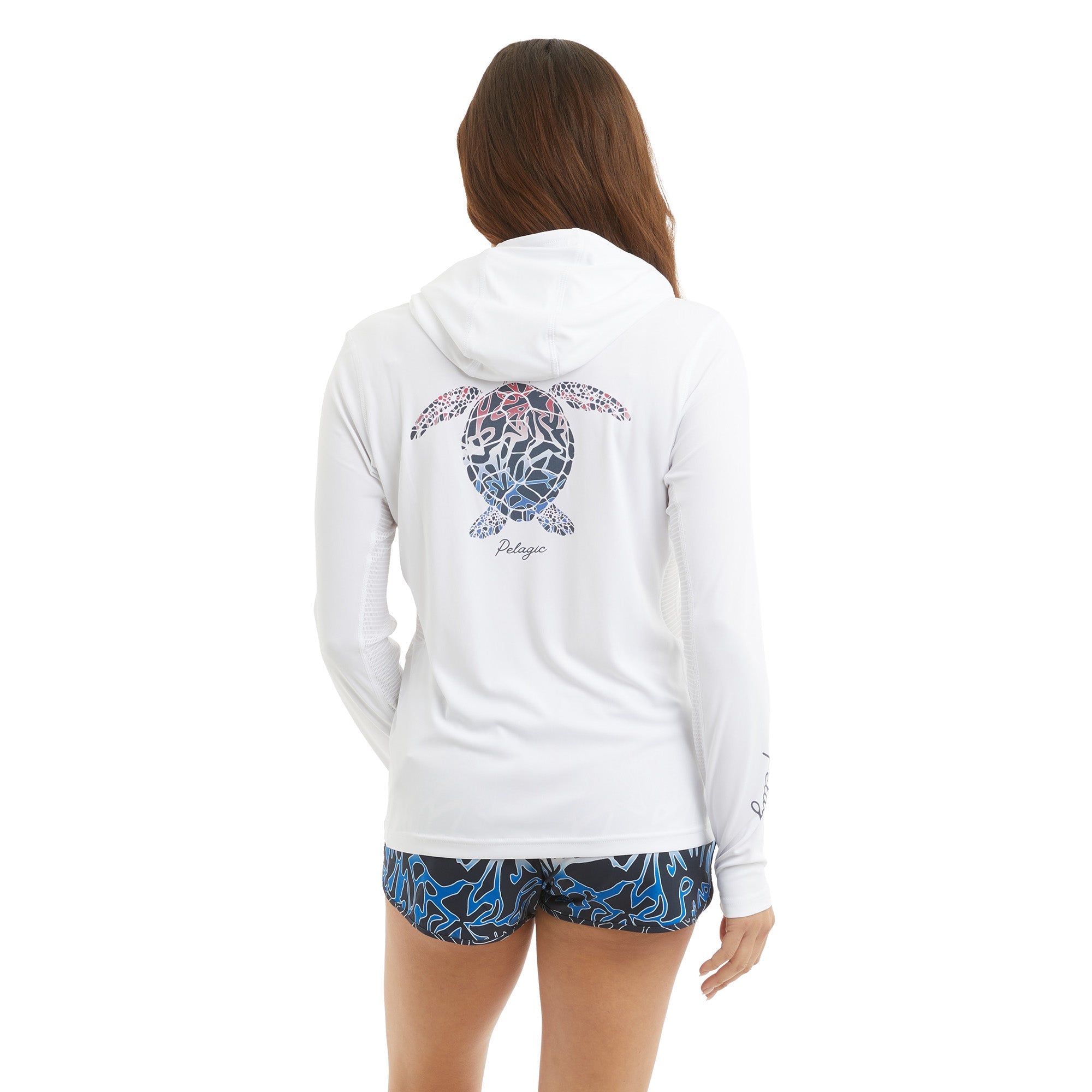 Pelagic Womens VaporTek Hd - Lionfish Turtle - WHITE (1)