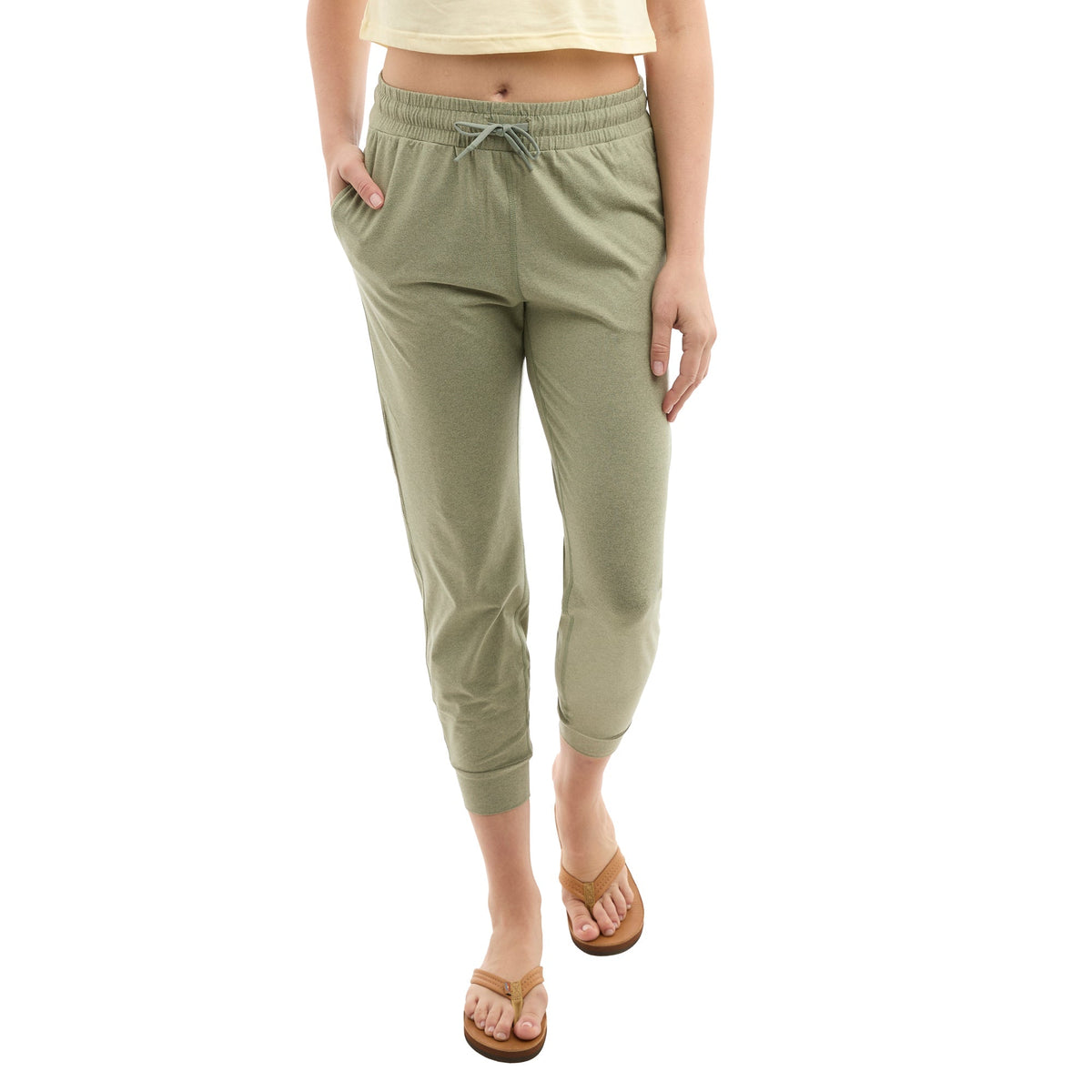 Pelagic Womens Sunrise E-waist Pant - MANGROVE (1)