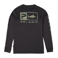 Pelagic Aquatek Youth - Wahoo Icon - GRAPHITE (1)