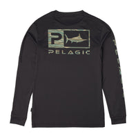 Pelagic Aquatek Youth - Wahoo Icon - GRAPHITE (1)