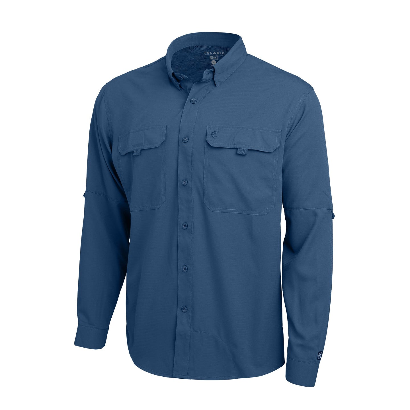 Pelagic Keys L/S Fishing Shirt, Abyss – front
