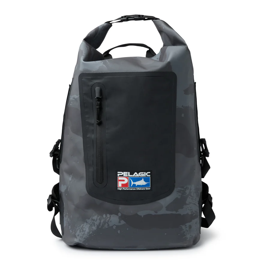 Dry Bag Backpack Brush Camo — detail view