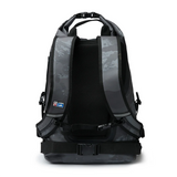 Dry Bag Backpack Brush Camo — back view